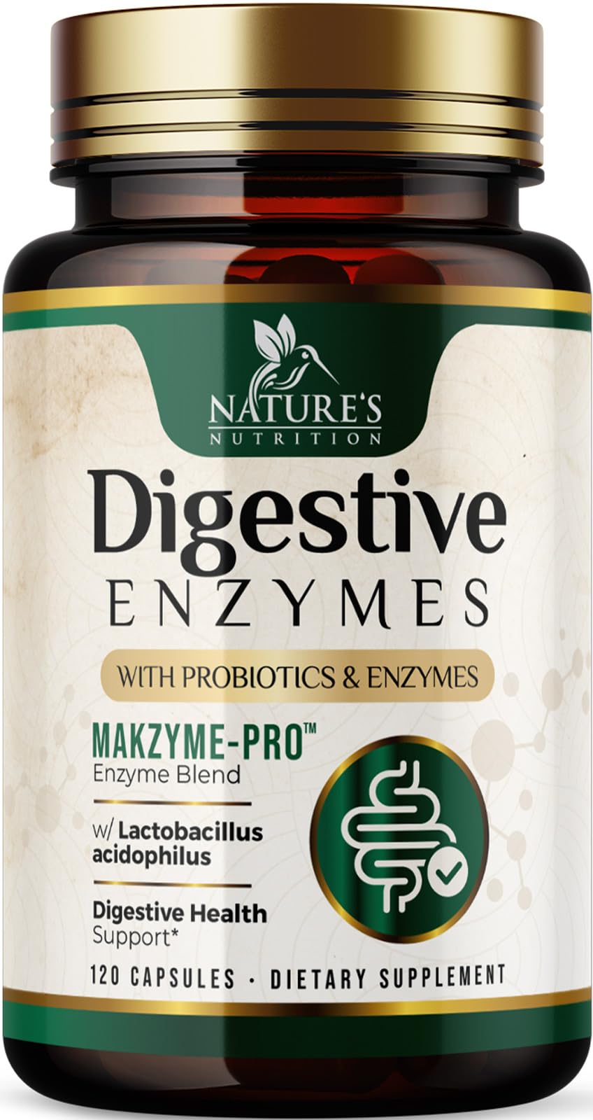 Digestive Enzymes - Super Digestive Multi Enzyme Complex for Bloating & Gut Health Support with Bromelain, Papain, Probiotics & Prebiotics - Digestion Health - dailyvitalstore