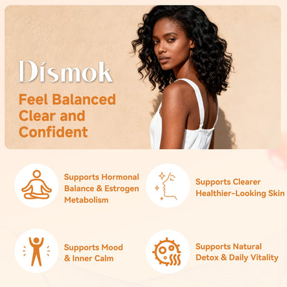 DIM Supplement 400 mg | Advanced Liposomal Multi-Action Complex for Estrogen Balance in Women & Men | Supports Hormonal Acne, Healthy Estrogen Metabolism & Clear Skin | Third-Party Tested - dailyvitalstore