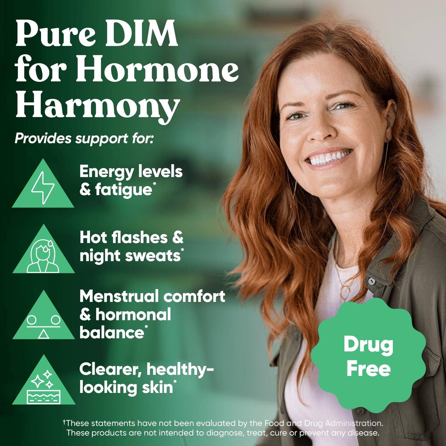 DIM Supplement Pure 200 Mg for Women or Men - Estrogen Hormone Balance Supplement for Energy, Fatigue, Stress, Menopause, Hot Flashes - Enhanced Bioavailability BioPerine - 60 Vegan Soft Capsules - dailyvitalstore