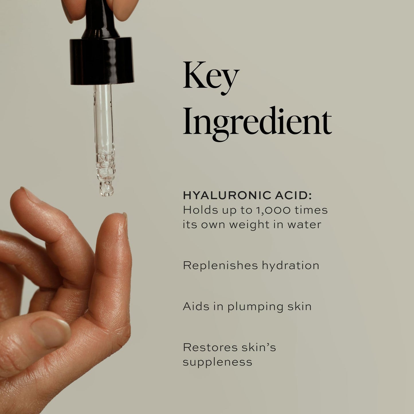 DIME Beauty Hyaluronic Acid Serum, Ultra Hydrating Face Serum with Pure Hyaluronic Acid, 1 oz / 30 ml - dailyvitalstore
