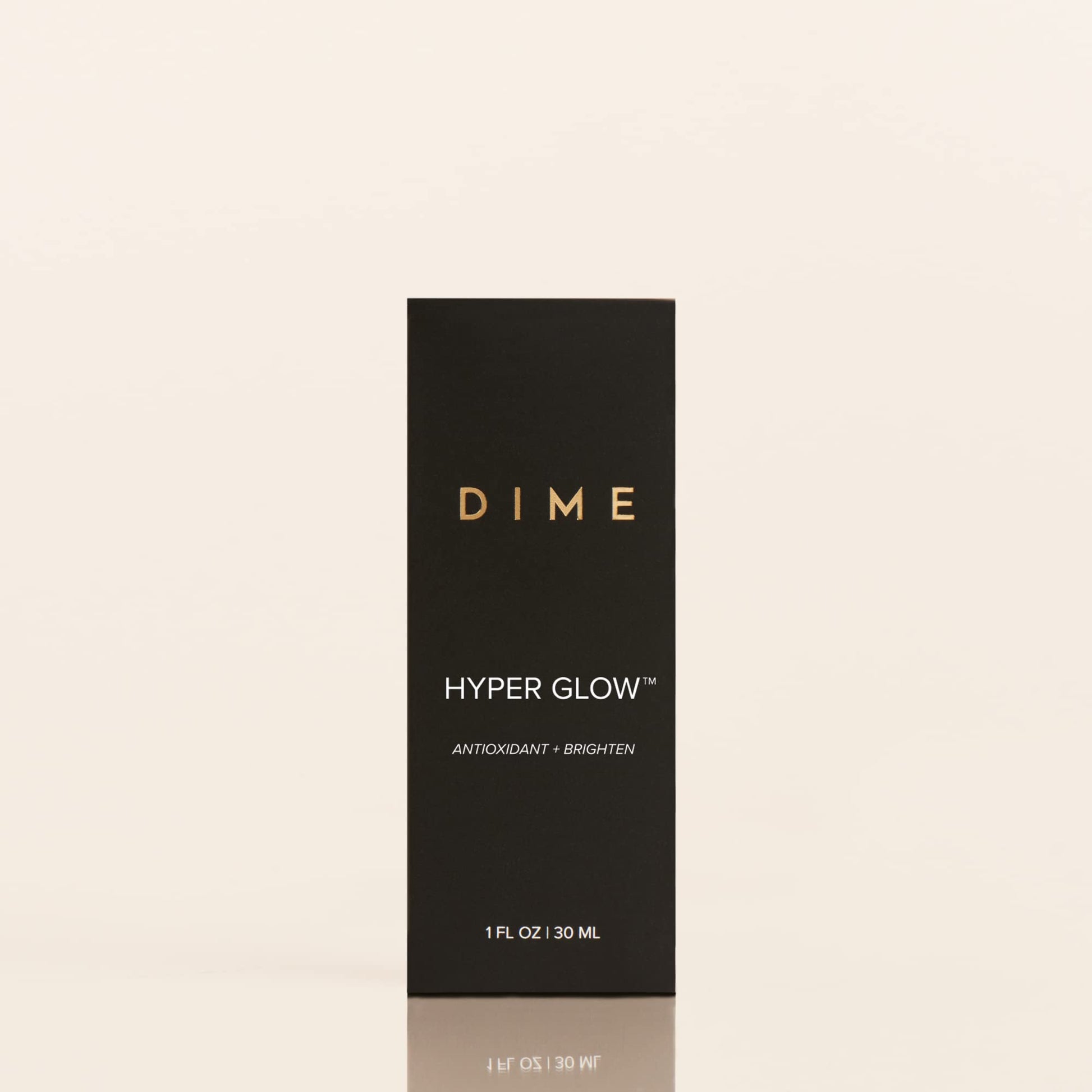 DIME Beauty Hyper Glow Vitamin C Face Serum for Dark Spots and Brightening with Ferulic Acid, Resveratrol and Hyaluronic Acid, - dailyvitalstore
