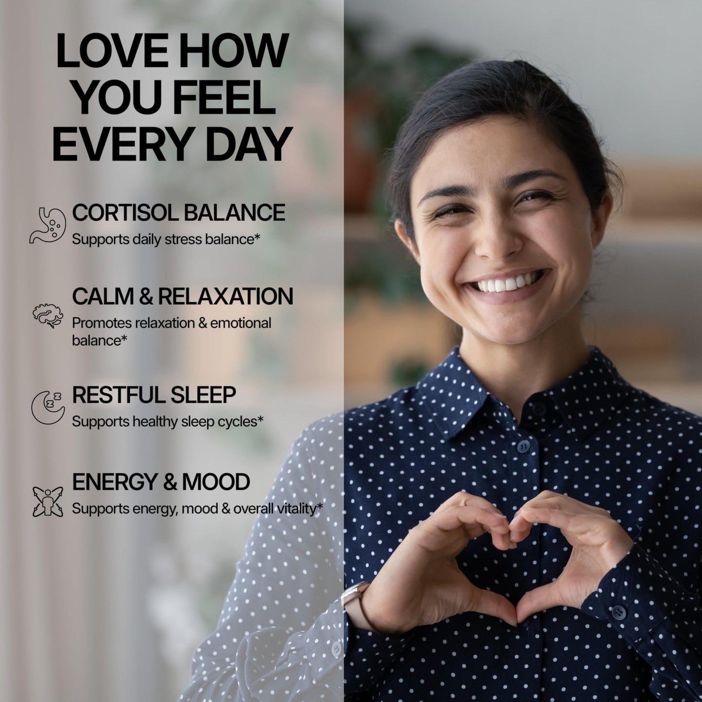 DLNIA Magnesium Glycinate Stress & Cortisol Support Gummies | Calm Focus by Day, Deep Sleep by Night | 17-in-1 with KSM-66® Ashwagandha, L-Theanine & Lion’s Mane - dailyvitalstore