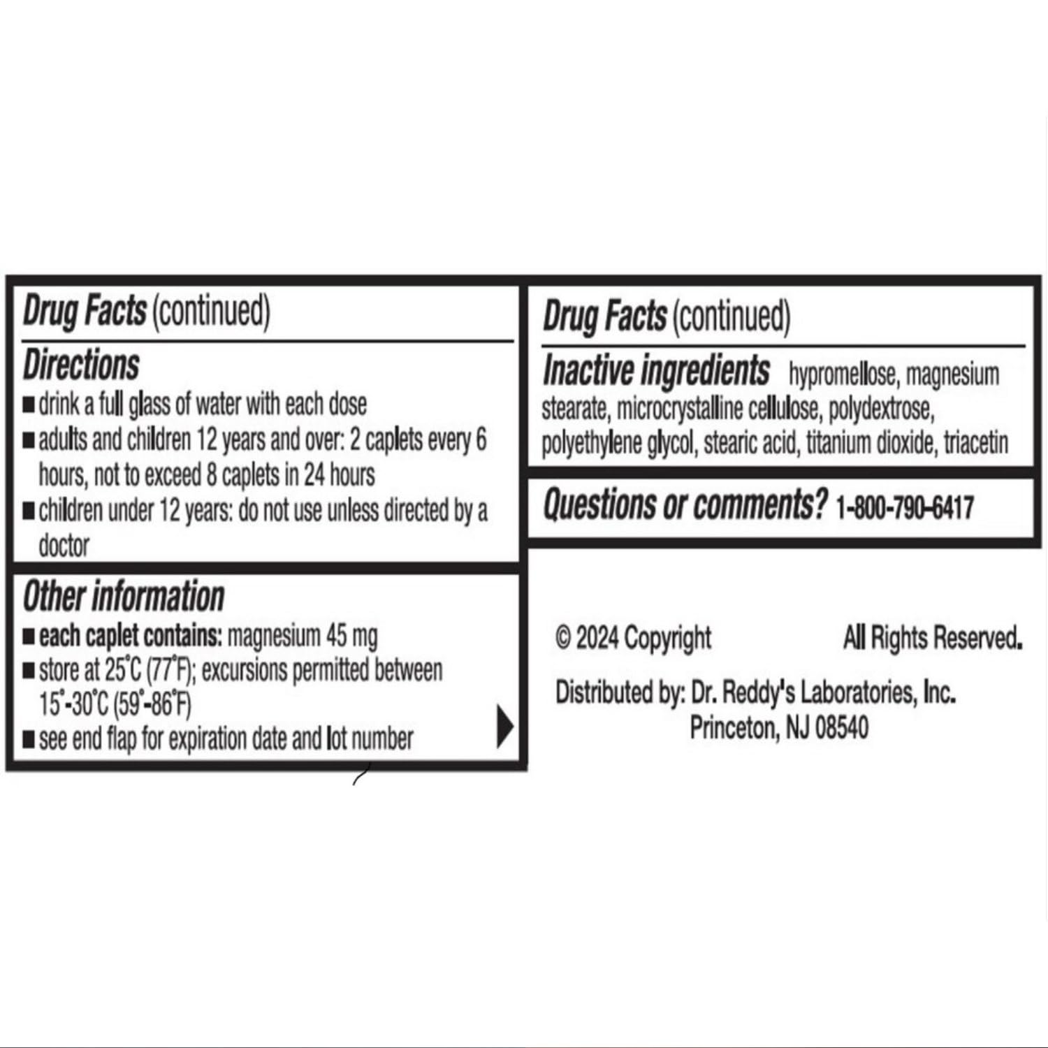 Doans Extra Strength Pain Reliever 24 Count (Pack of 4) - dailyvitalstore