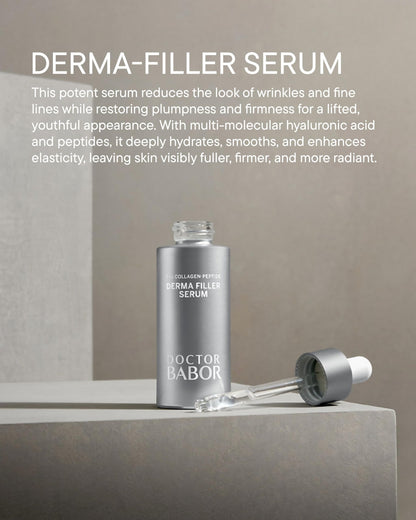 DOCTOR BABOR Lifting Derma Filler Serum, Collagen Peptide Complex, Firmer Smoother Complexion, Hyaluronic Acid Hydrates & Plumps Skin, Reduce Wrinkles - dailyvitalstore