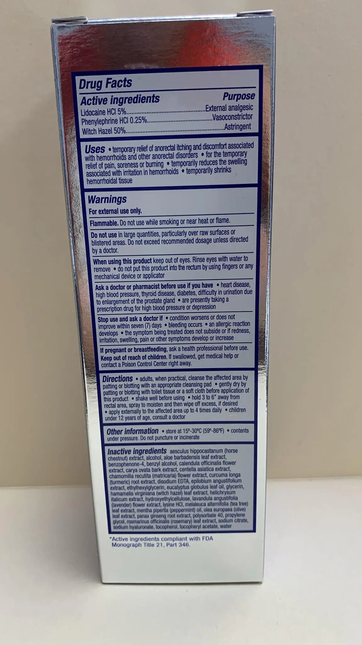 Doctor Butler's Advanced Relief Hemorrhoid Spray – Advanced Relief Hemorrhoid Treatment Spray with Witch Hazel to Help with Sensitive Skin, Itch Relief, and Swelling Relief* (5oz) - dailyvitalstore