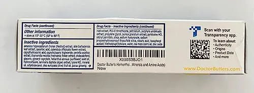 Doctor Butler’s Hemorrhoid & Fissure Ointment – Hemorrhoid Treatment and Hemorrhoid Cream with Lidocaine and Phenylephrine HCI for Fast Acting Relief of Pain, Swelling, Discomfort, and Itching (1 oz.) - dailyvitalstore