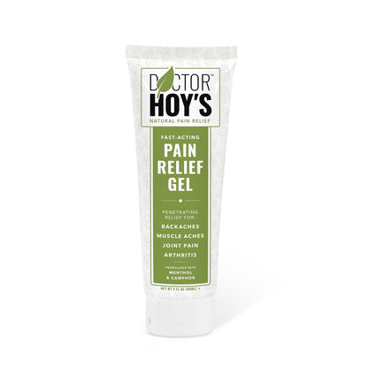 DOCTOR HOY'S Natural Pain Relief Gel, Topical Arnica Anti-Inflammatory Gel for Arthritis, Joint Pain, and Muscle Strains - Clean, Safe and Effective Pain Relief - dailyvitalstore