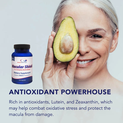 Doctor’s Advantage Macular Shield Eye Vitamins Plus Multivitamin – 120 Capsules, 30-Day Supply – Lutein and Zeaxanthin Supplements - dailyvitalstore