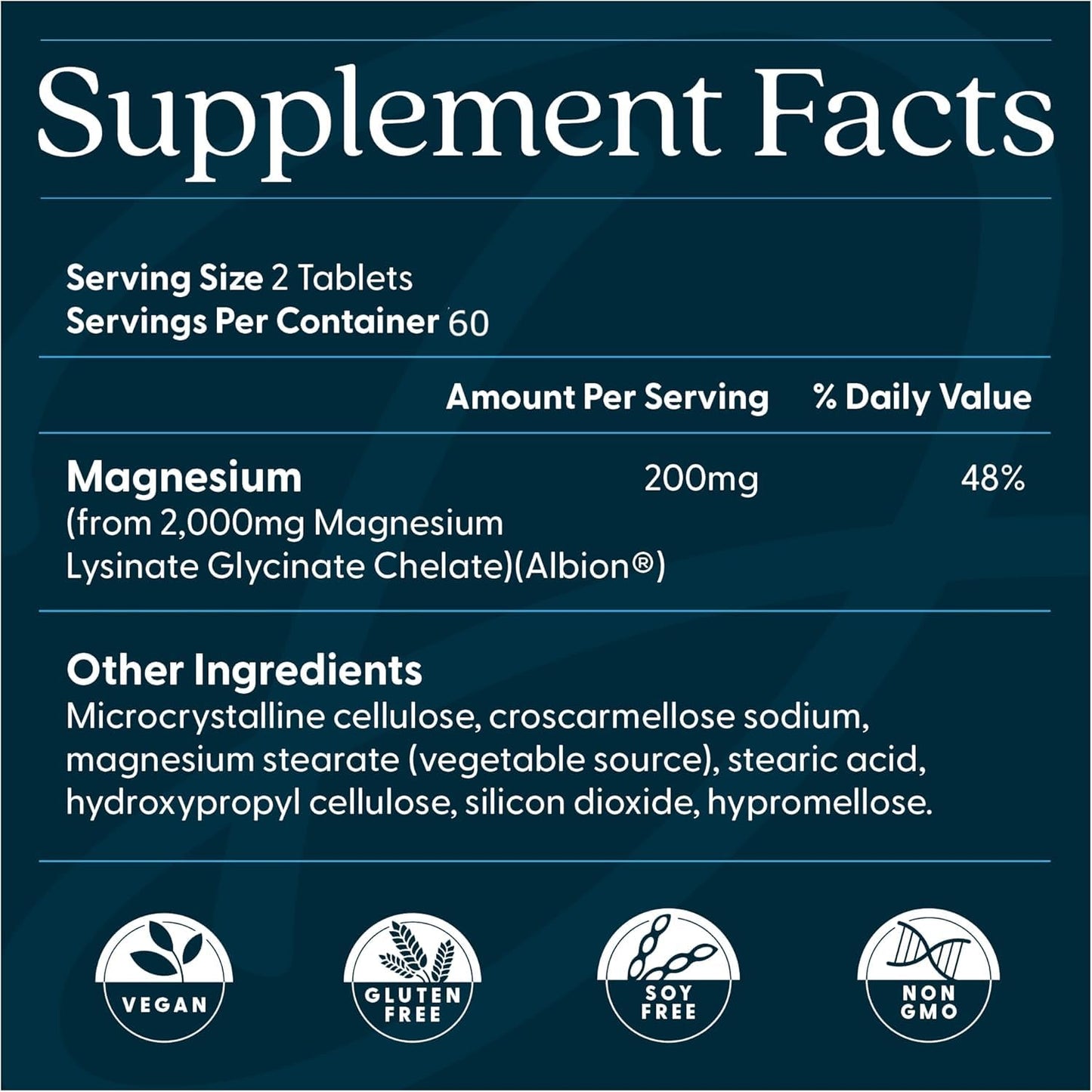 Doctor's Best High Absorption Magnesium Glycinate Lysinate Supplement for Sleep Support - Chelated Magnesium Tablets for Women & Men, 200mg per Serving, Supports Calm & Relaxation, Vegan - 120 Count - dailyvitalstore