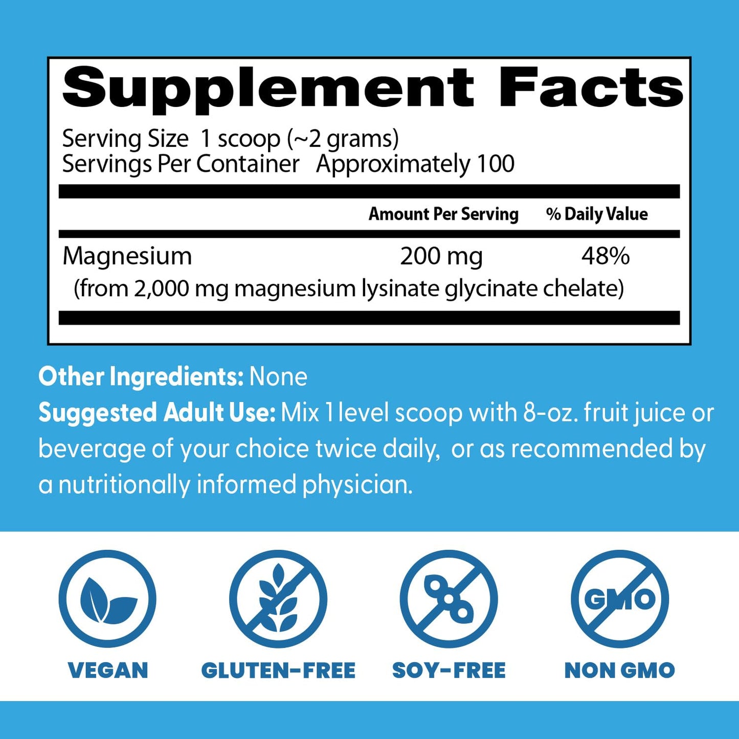 Doctor's Best High Absorption Magnesium Powder,White, 100% Chelated TRACCS, Not Buffered, Headaches, Sleep, Energy. Non-GMO, Vegan, Gluten Free, 200G, 7.1 Ounce (Pack of 1) - dailyvitalstore