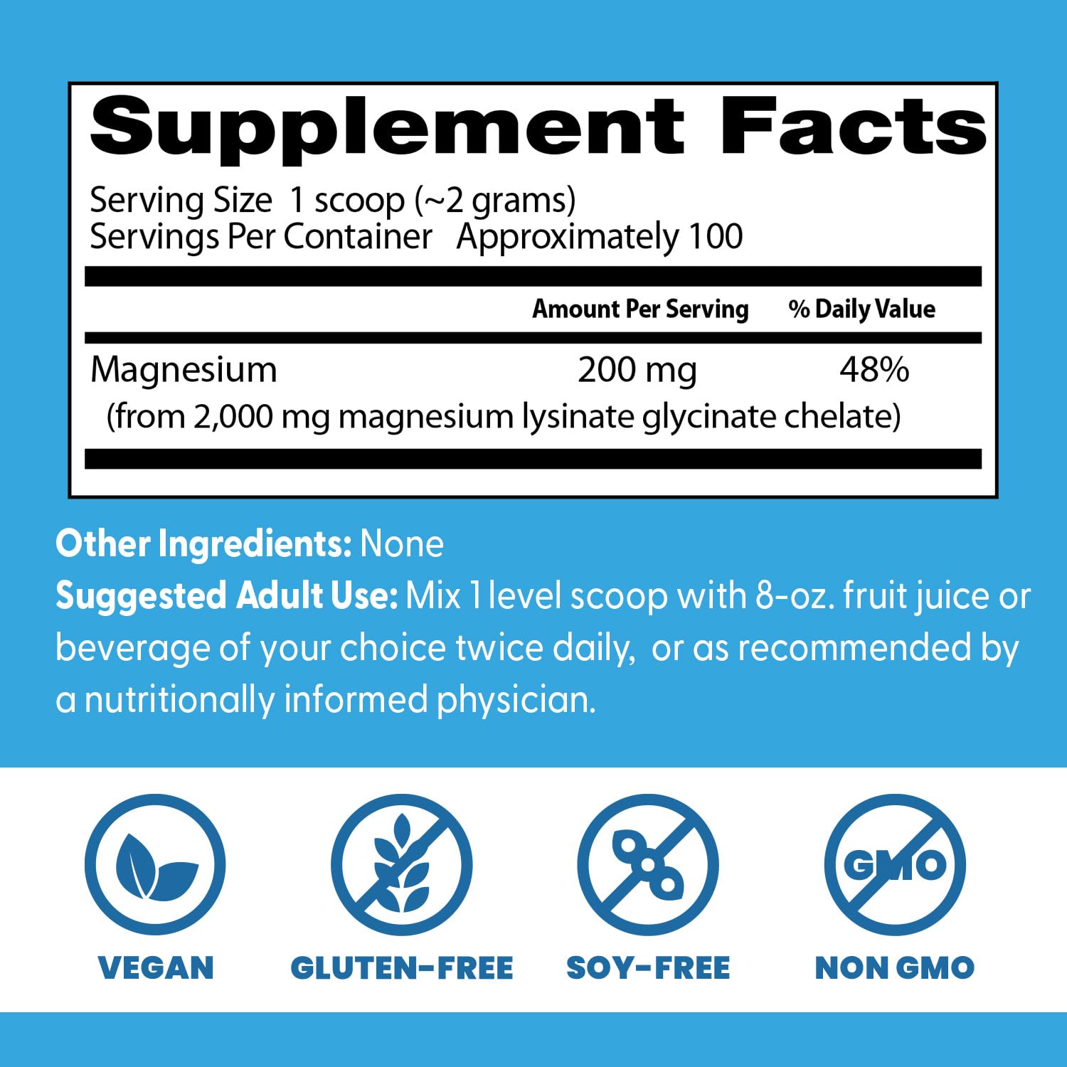 Doctor's Best High Absorption Magnesium Powder,White, 100% Chelated TRACCS, Not Buffered, Headaches, Sleep, Energy. Non-GMO, Vegan, Gluten Free, 200G, 7.1 Ounce (Pack of 1) - dailyvitalstore