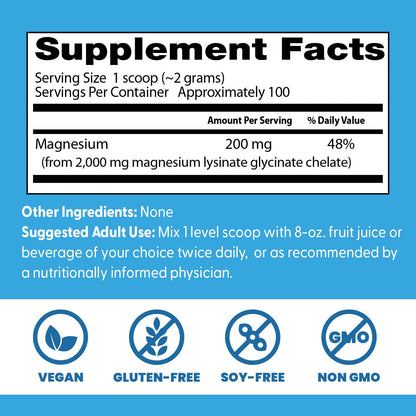 Doctor's Best High Absorption Magnesium Powder,White, 100% Chelated TRACCS, Not Buffered, Headaches, Sleep, Energy. Non-GMO, Vegan, Gluten Free, 200G, 7.1 Ounce (Pack of 1) - dailyvitalstore