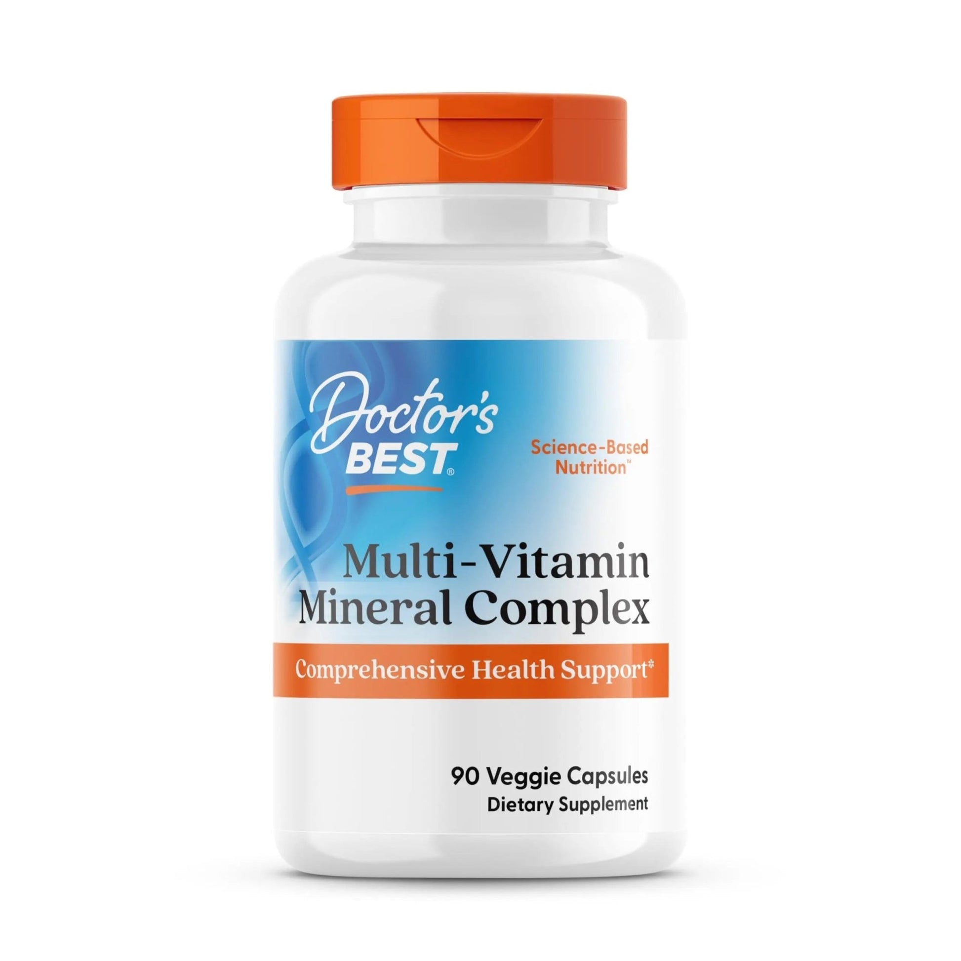 Doctors Best Multi-Vitamin Mineral Complex, Comprehensive Health Support, Non-GMO, Gluten Free, Vegan 90 Veggie Capsules - dailyvitalstore