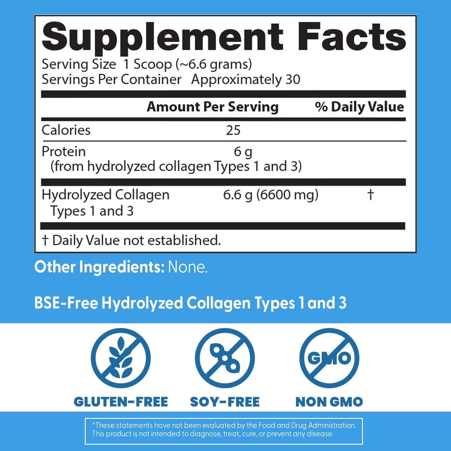 Doctor's Best Pure Collagen Types 1 & 3, Promotes Healthy Skin Hair & Nails – Bone & Joint Support, 7.1 Ounce (Pack of 1) - dailyvitalstore