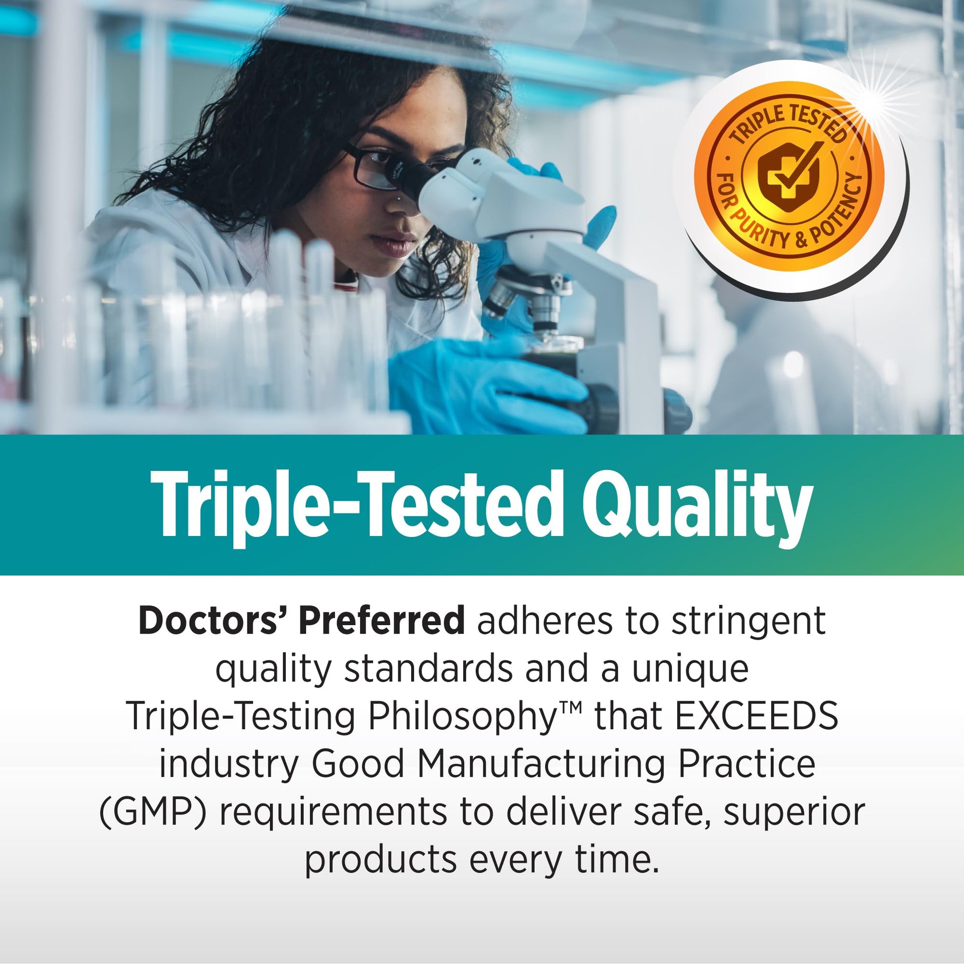 DOCTORS' PREFERRED Clinical Grade Supplement - Doctor Formulated | 1500 mg per Daily Serving | 90 Count - dailyvitalstore