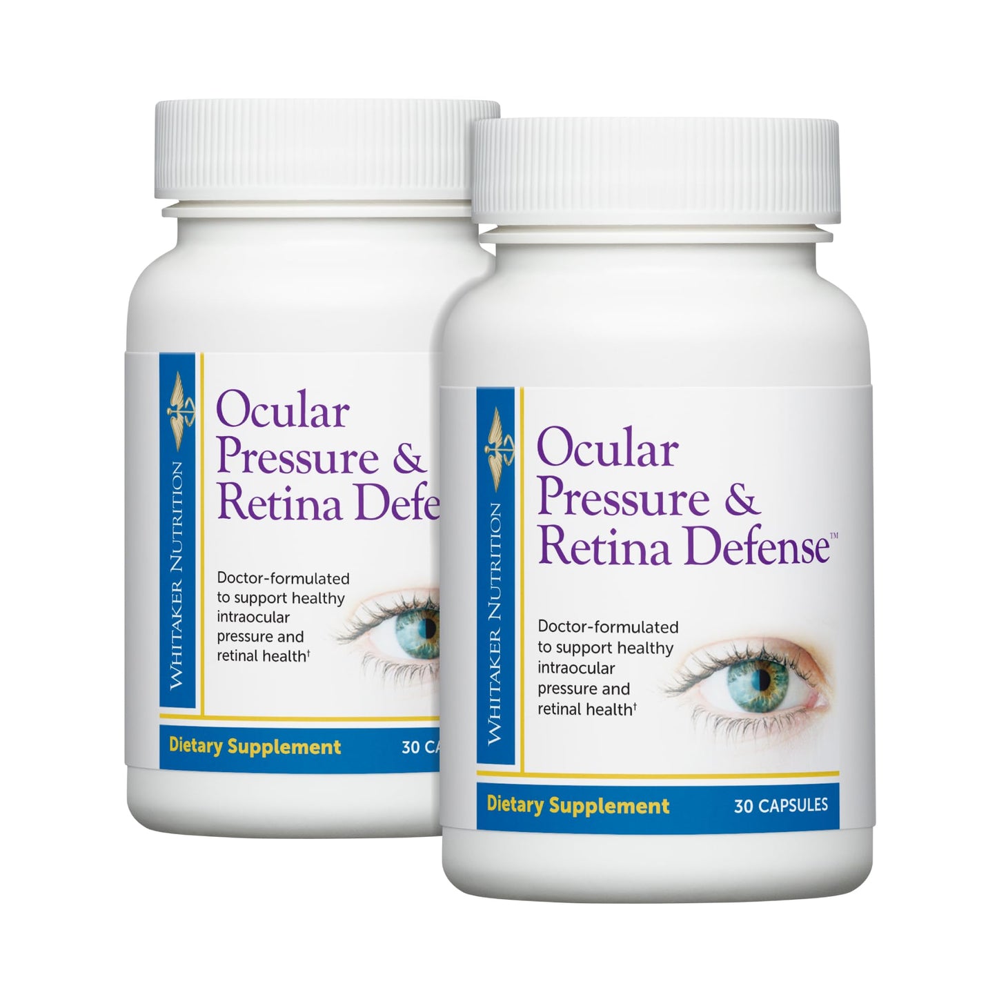 DOCTORS' PREFERRED Dr. Whitaker Ocular Pressure & Retina Defense Supplement to Support Healthy Intraocular Pressure Levels, Circulation & Eye Tissue (60 Capsules) - dailyvitalstore