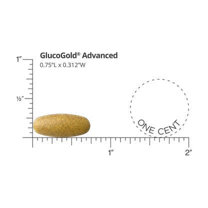 DOCTORS' PREFERRED GlucoGold Advanced | 1000mg Berberine with Cinnamon and Chromium | 90 Tablets - dailyvitalstore