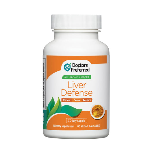 DOCTORS' PREFERRED Liver Defense with Milk Thistle | 60 Capsules - dailyvitalstore