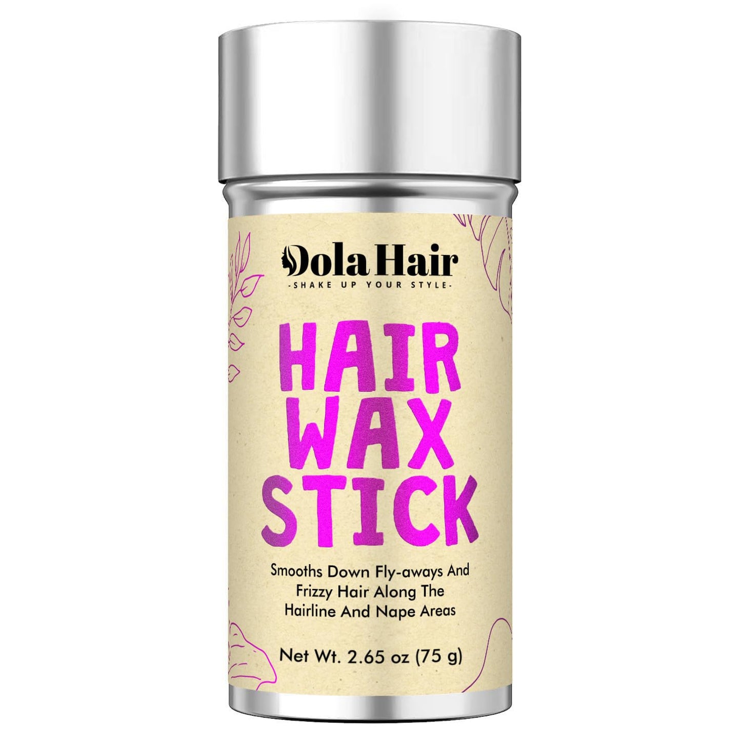 Dolahair Hair Wax Stick - Flyaway Control and Styling Pomade for Kids, Women, and Men - Slick Back Hair Bun Maker and Hair Accessorie for Teen Girls (1 Pack of Wax) - dailyvitalstore