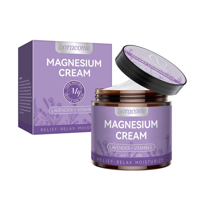 Doracome Magnesium Moisturizing Cream for Muscle Relief, Sleep Support and Stress Relief, Fast-Absorbing Formula,Skin Friendly,Lightly Scented - dailyvitalstore