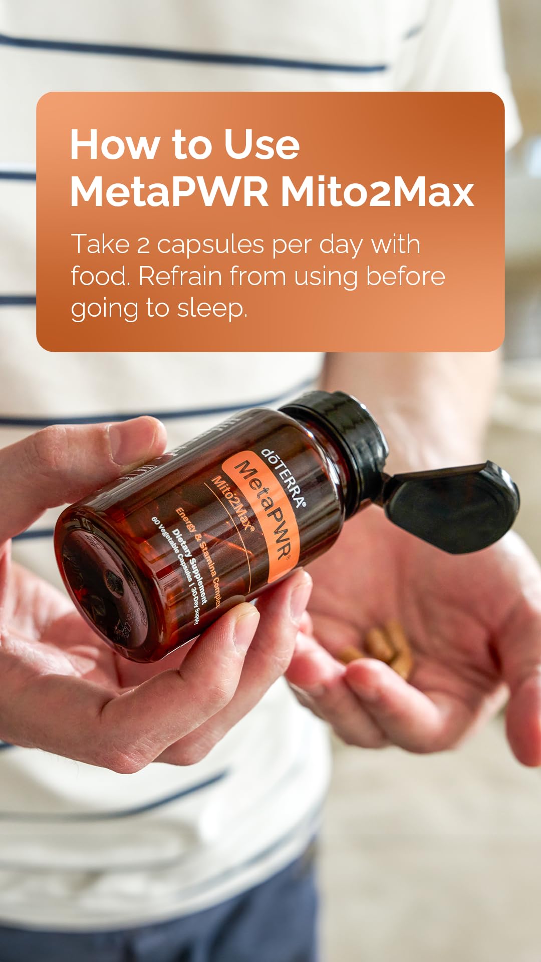 doTERRA MetaPWR Mito2Max Energy Supplement - 60 Capsules - dailyvitalstore