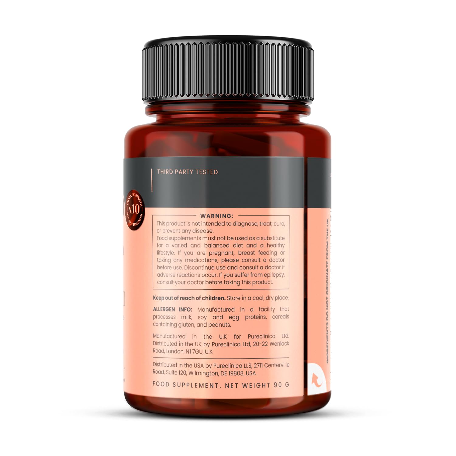 Double Strength Silica Complex – 500mg Horsetail Extract (4:1) per Tablet – 90 Tablets – 3 Month Supply – with Zinc, Manganese & Boron - dailyvitalstore