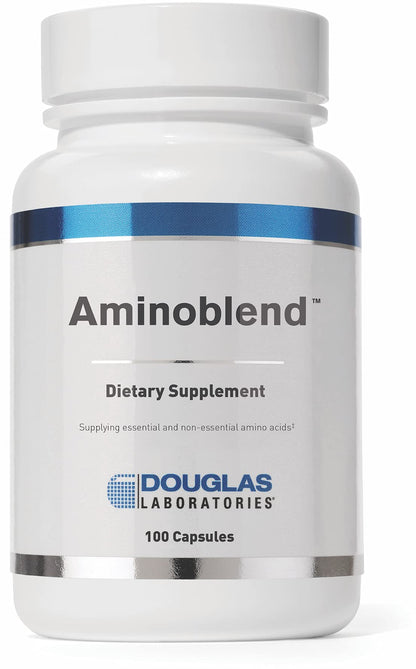 Douglas Laboratories Aminoblend | Nutritionally Balanced Mixture of Amino Acids | 100 Capsules - dailyvitalstore