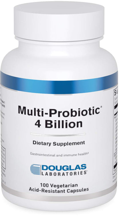 Douglas Laboratories | Multi-Probiotic 4 Billion | Support for Gastrointestinal and Immune Health* | 100 Capsules - dailyvitalstore