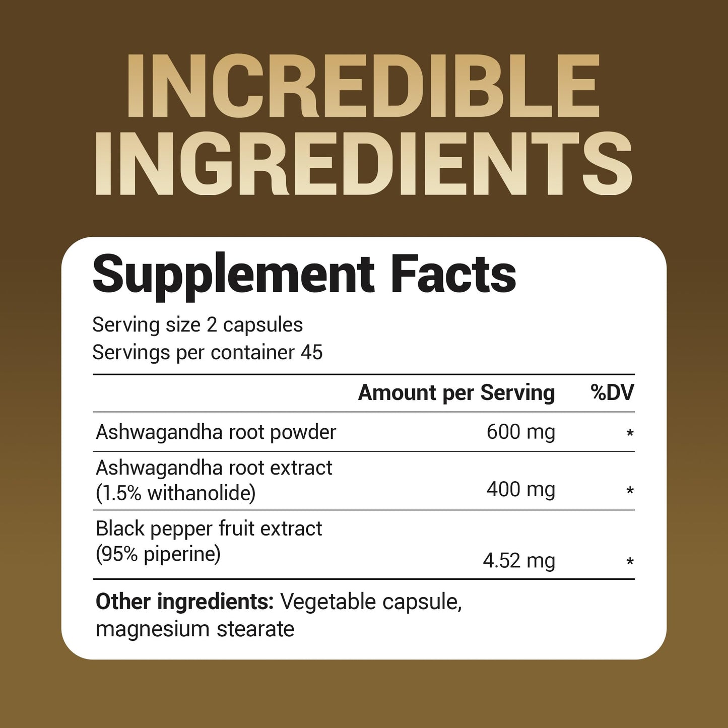 Dr. Berg Ashwagandha Capsules 1000mg - Includes Ashwagandha Root with Black Pepper from Bioperine - Ashwagandha Supplements 90 Capsules - dailyvitalstore