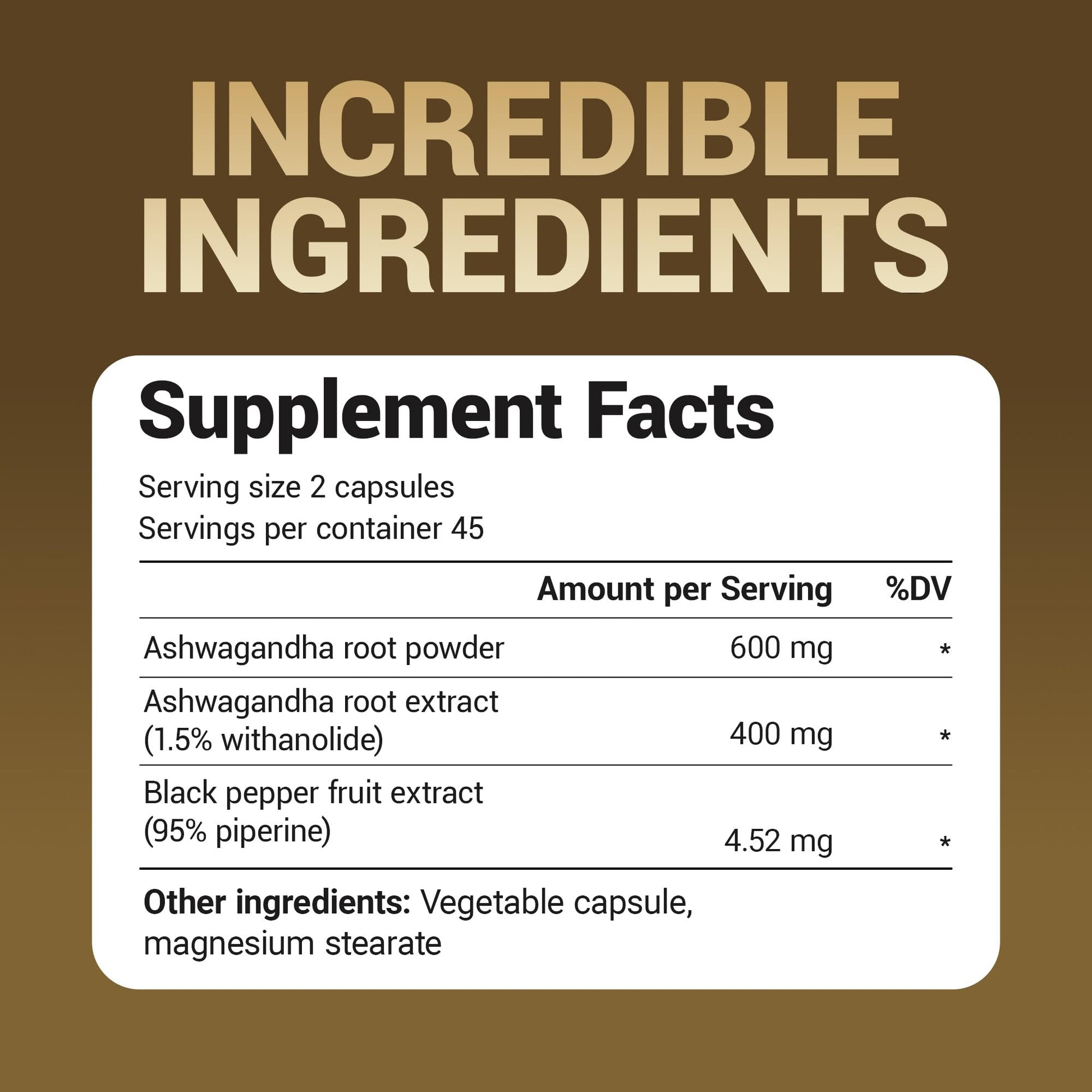 Dr. Berg Ashwagandha Capsules 1000mg - Includes Ashwagandha Root with Black Pepper from Bioperine - Ashwagandha Supplements 90 Capsules - dailyvitalstore