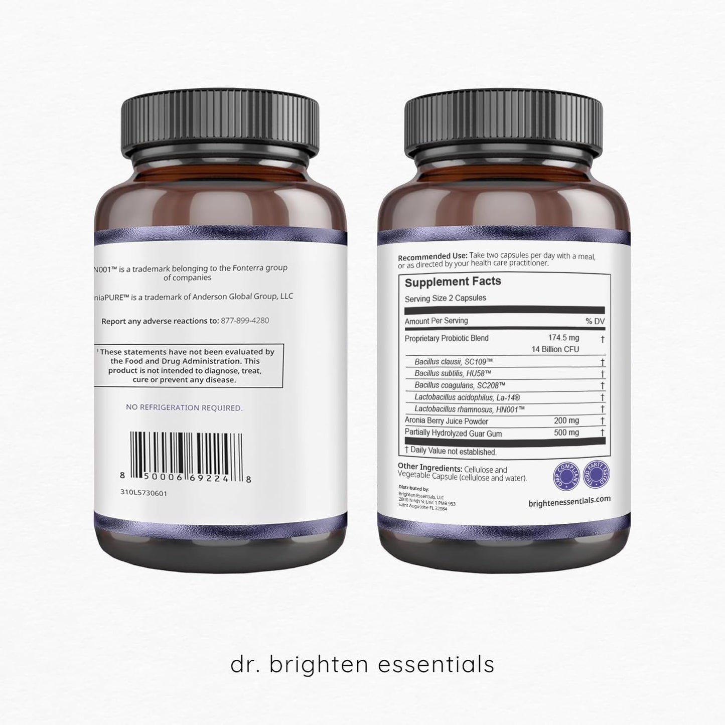 Dr. Brighten Women’s Probiotic - Probiotics, Prebiotics with Antioxidants & Sunfiber for Healthy Hormones, Balanced Female Microbiome, Ovaries and Immune Health - 60 Capsules - dailyvitalstore
