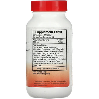 DR. CHRISTOPHER'S Formulas Blood Stream Formula, 100 Cap - dailyvitalstore
