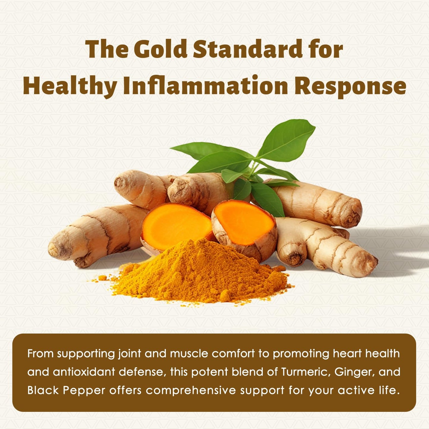 DR. Crown Turmeric Curcumin Supplement 1,500mg, 95% Standardized Curcuminoid with Ginger, MCT Oil, & Black Pepper for Better Absorption, for Antioxidant & Joint Support, 120 Capsules - dailyvitalstore