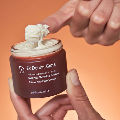 Dr Dennis Gross Advanced Retinol + Ferulic Intense Wrinkle Cream | Intensely Hydrating to Visibly Transform Skin and Repair the Moisture Barrier | 2 oz - dailyvitalstore
