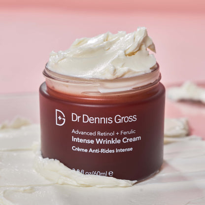 Dr Dennis Gross Advanced Retinol + Ferulic Intense Wrinkle Cream | Intensely Hydrating to Visibly Transform Skin and Repair the Moisture Barrier | 2 oz - dailyvitalstore