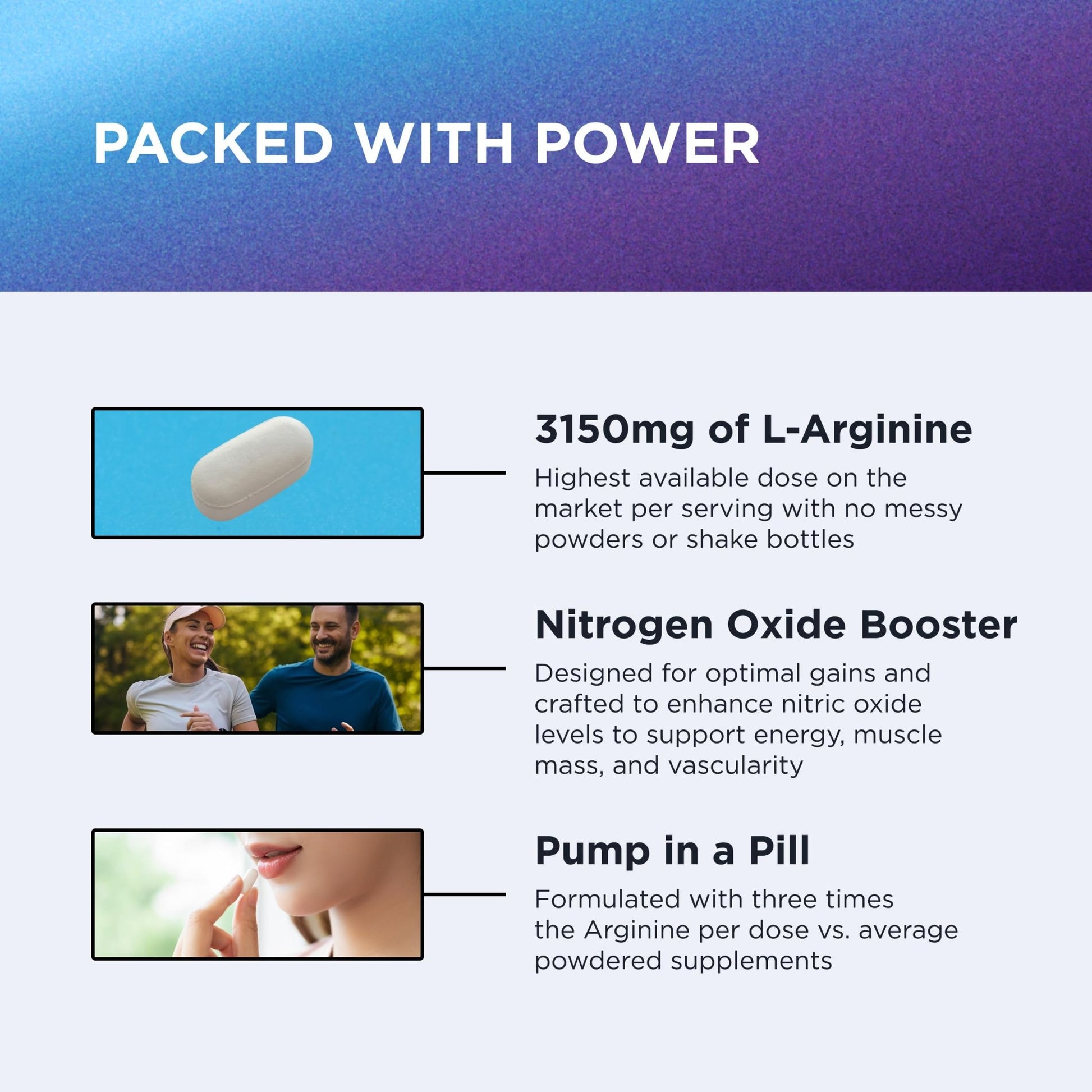 Dr. Emil - L Arginine (3150mg) Highest Capsule Dose - Nitric Oxide Supplement for Vascularity, Endurance and Heart Health - dailyvitalstore