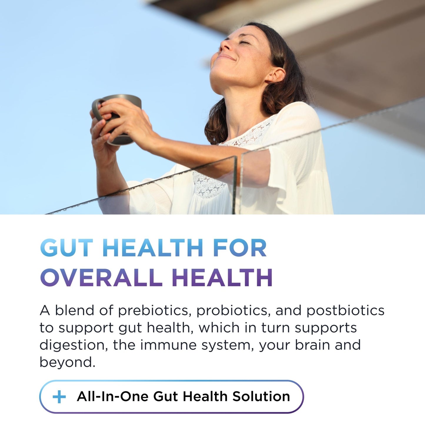 DR. EMIL NUTRITION Women & Men Total Gut Health Complex | Prebiotic + Probiotic + Postbiotic Gut Health Supplements - dailyvitalstore