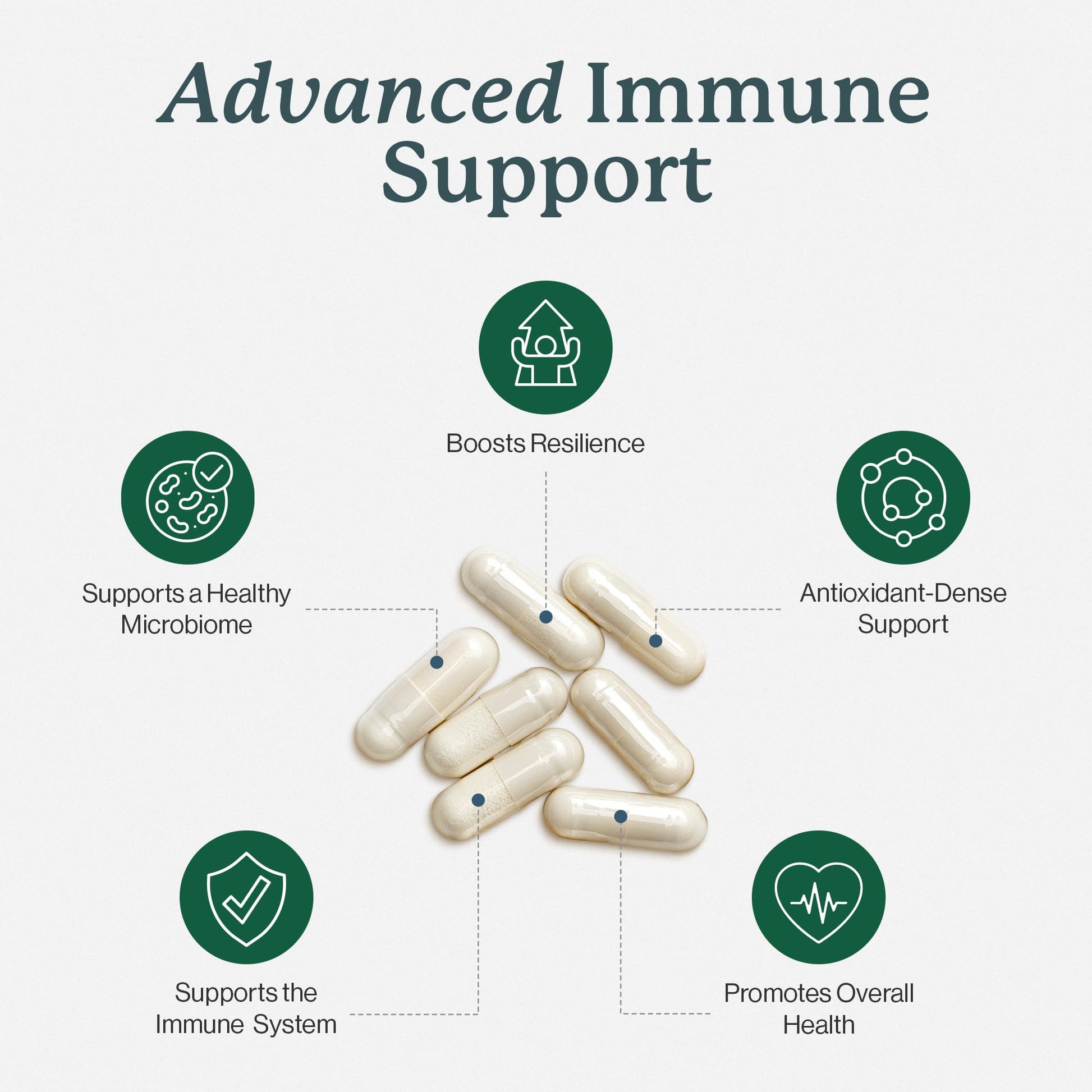 Dr. Fuhrman All Natural Immune Support Supplement | Whole-Food Derived Vitamin for Immunity Defense | Organic Mushrooms, & Berries | Organic Lion’s Mane, Maitake, Reishi, and Elderberry | 120 Caps - dailyvitalstore
