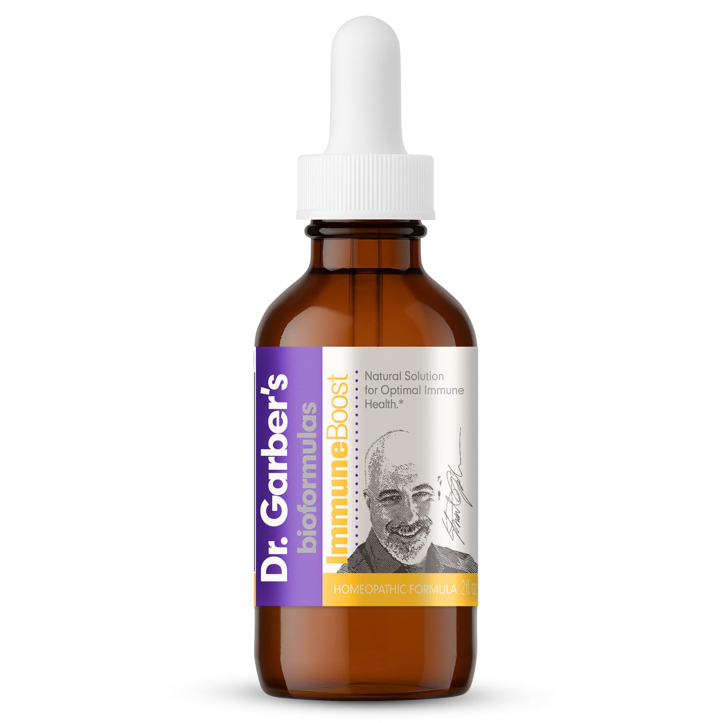Dr. Garber's Natural Solutions Immune Boost Health Oral Drops - Gemmotherapy Liquid Supplement to Strengthen Immunity, Support Immune System, Increase Resistance, & Contains Antioxidants - 60ml - dailyvitalstore