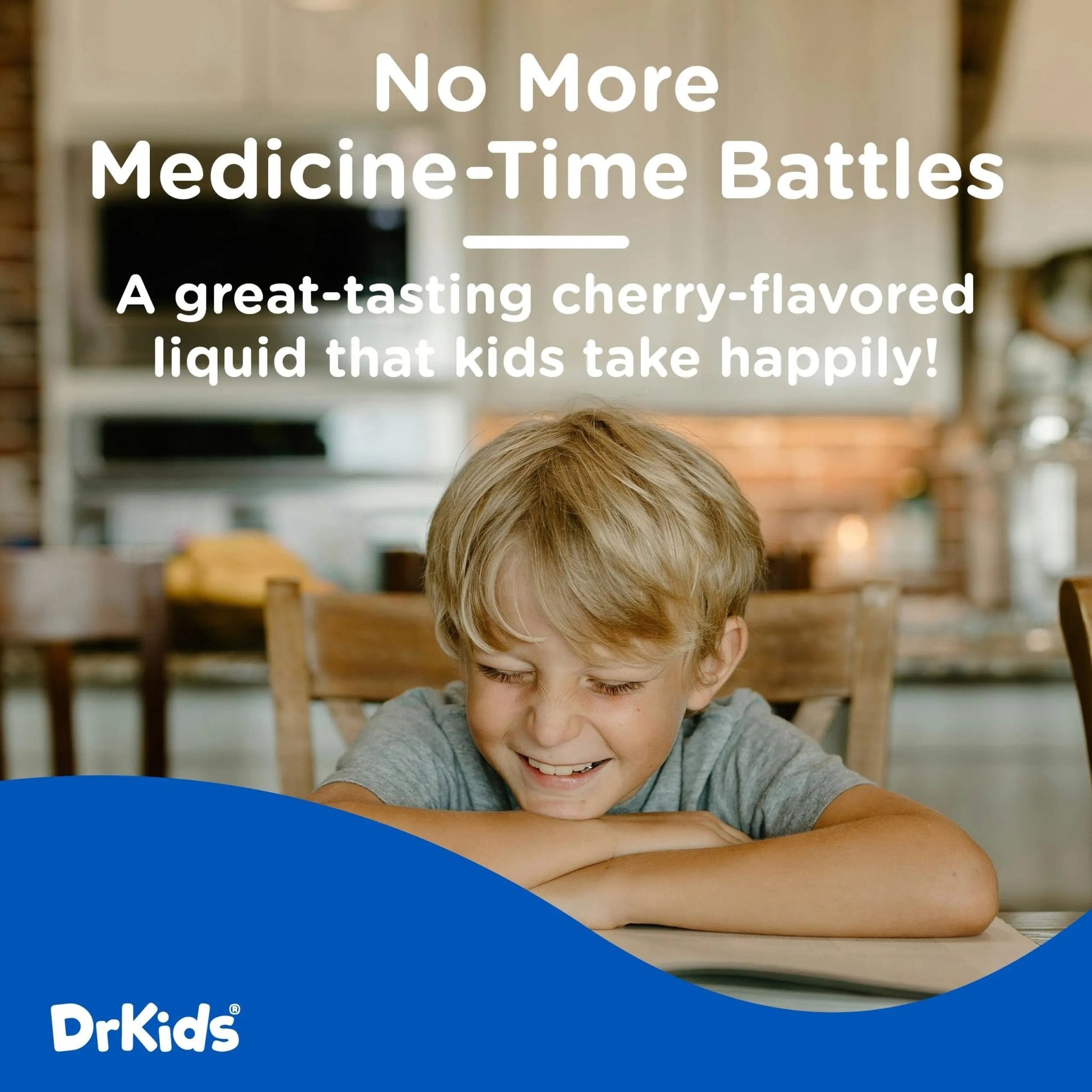 Dr. Kids Children’s Pain and Fever Medicine - Acetaminophen for Kids Ages 2-11, Pre-Measured Single-Use Vials for Headache, Sore Throat, Cold and Flu, Cherry Flavor, 20 Count - dailyvitalstore