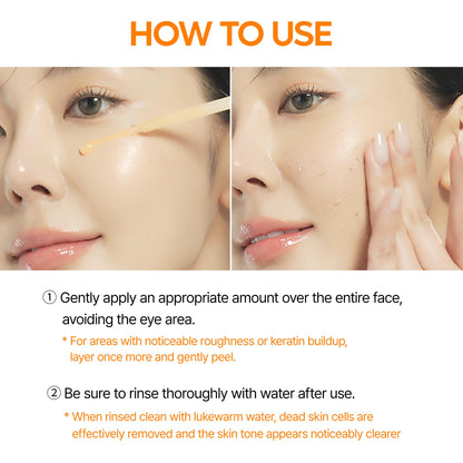 Dr. Melaxin Peel Shot Kojic Acid Turmeric Serum – Exfoliating Dark Spot Corrector with AHA/BHA & Niacinamide, Brightening & Even Tone - dailyvitalstore