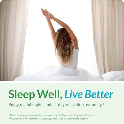 Dr. Olivia Naturals Magnesium Glycinate Complex - L-Theanine, Passionflower & Valerian Root for Sleep Support Supplement, Nerve & Muscle Health, High Absorption - 90 Vegetarian Capsules - dailyvitalstore