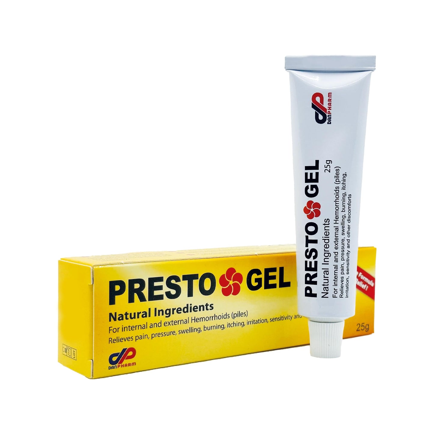 DR. SCHAVIT Presto Gel for Internal and External Hemorrhoids (Piles). A Natural Hemorrhoid Treatment Hemorrhoid Cream. Immediate Relief 25gr - dailyvitalstore