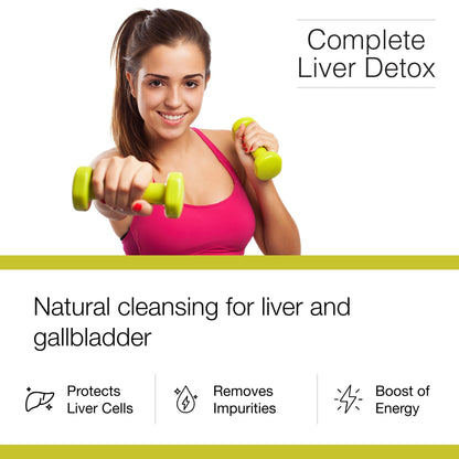 Dr. Schulze's 5-Day Liver Detox - 5-Day Liver Cleanse Kit - Supports Healthy Digestion & Energy - Gallbladder Cleanse - Plant-Based Ingredients - Gluten-Free & Vegan - dailyvitalstore