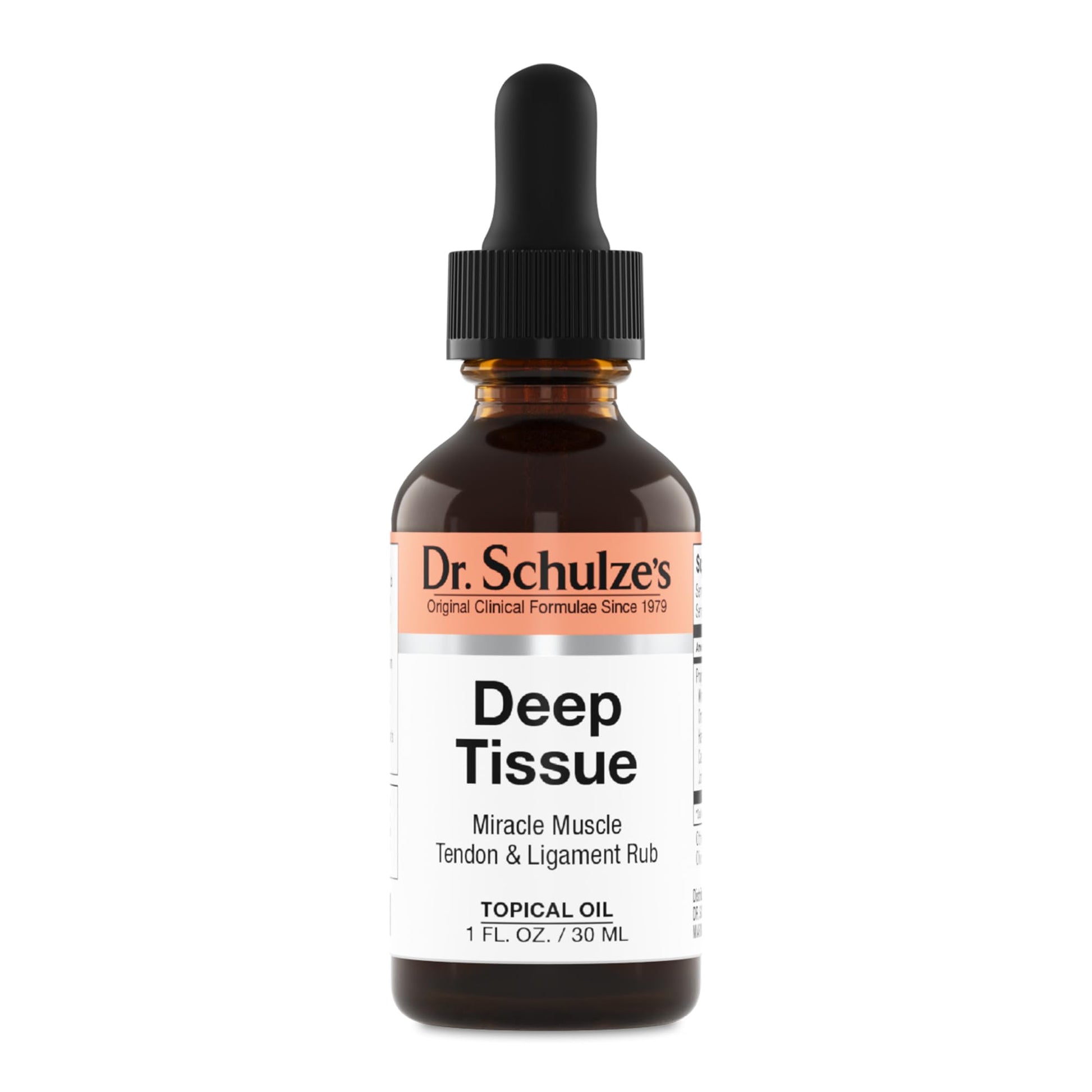 Dr. Schulze's Deep Tissue Oil | Powerful Herbal Support for Muscles, Tendons and Joints - dailyvitalstore
