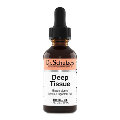 Dr. Schulze's Deep Tissue Oil | Powerful Herbal Support for Muscles, Tendons and Joints - dailyvitalstore