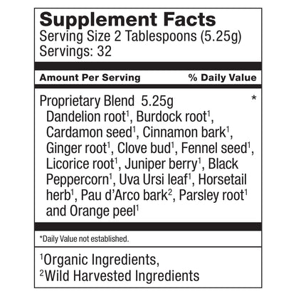Dr. Schulze’s | Detox Tea | All Purpose Herbal Tonic | Powerful Digestive Stimulant | Dietary Supplement | Ultimate Liver Cleanse | Helps Eliminate Gas & Indigestion | Release Toxins | 6 Oz. Pack - dailyvitalstore