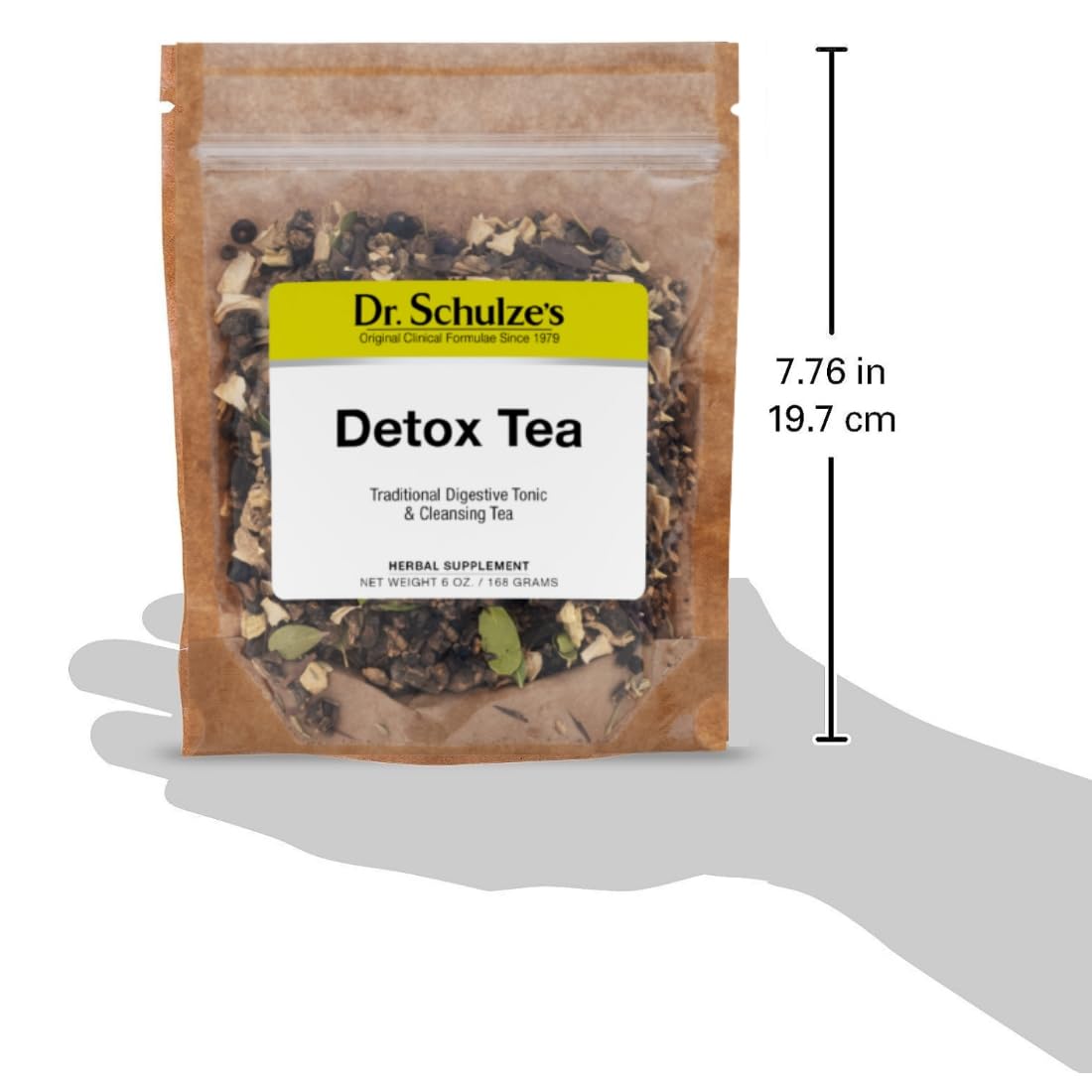 Dr. Schulze’s | Detox Tea | All Purpose Herbal Tonic | Powerful Digestive Stimulant | Dietary Supplement | Ultimate Liver Cleanse | Helps Eliminate Gas & Indigestion | Release Toxins | 6 Oz. Pack - dailyvitalstore