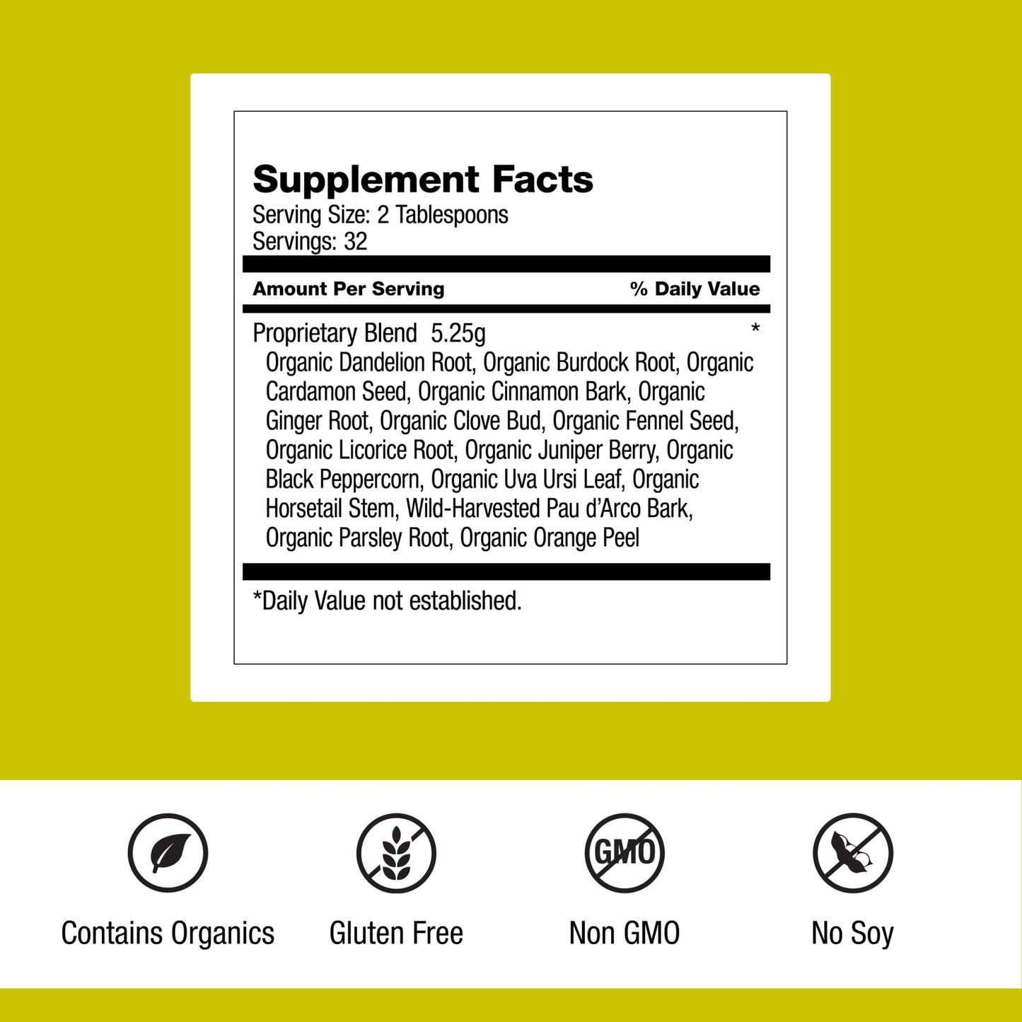 Dr. Schulze's Detox Tea - Gentle Cleansing Tea for Digestive Health - Inner Body Refresh - Bowel Support - Natural, Plant-Based Ingredients - Gluten-Free & Vegan - 6 oz (32 Servings) - 2 Pack - dailyvitalstore