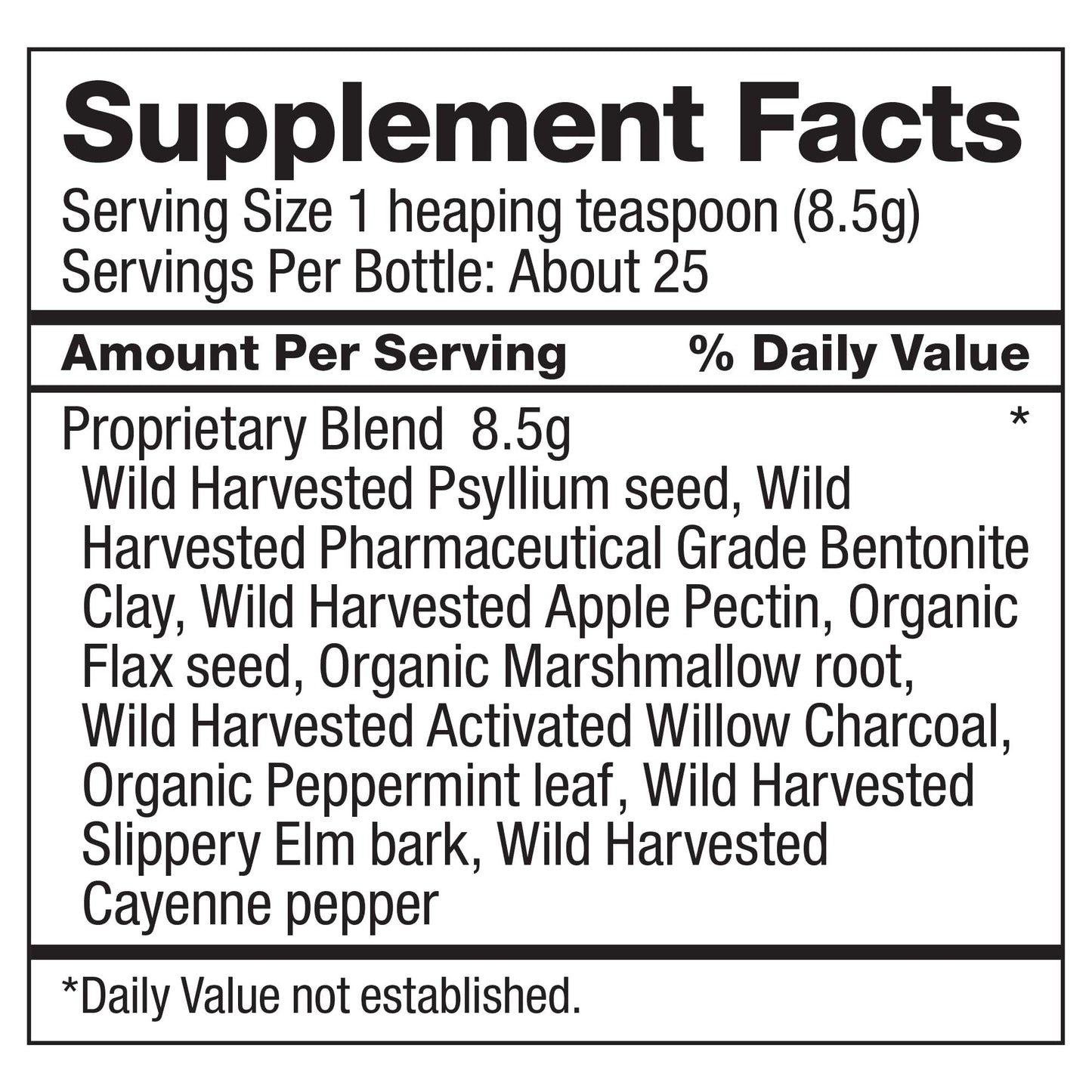 Dr. Schulze's Intestinal Formula 2 - Cleansing Supplement for Colon Health Support - Supports Daily Elimination - Plant-Based Herbal Supplement - Gluten-Free & Vegan - 8 oz - dailyvitalstore